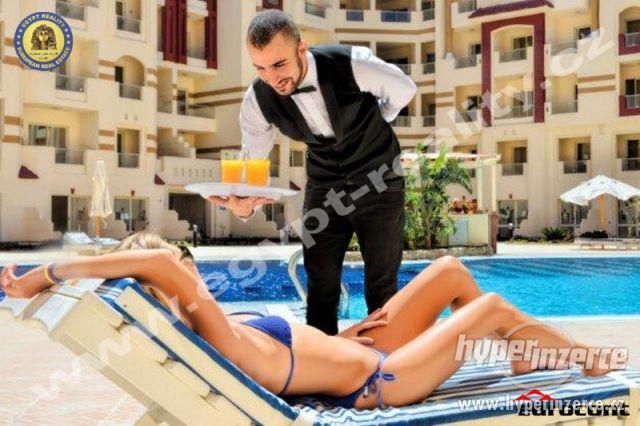 Egypt - prodej apartmánů 2+kk v resortu s vlastní pláží, cen - foto 4