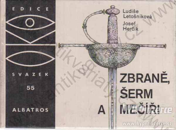 Zbraně, šerm a mečíři Ludiše Letošníková 1983 - foto 1