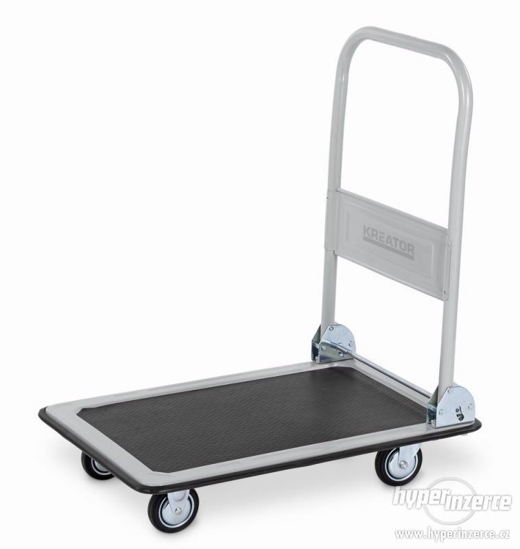 Plošinový vozík nosnost 150kg. - foto 1