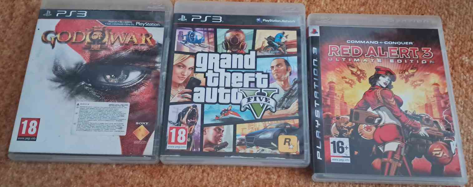 Hry pro Playstation 3 - PS3 - Gta, CaC, God of War