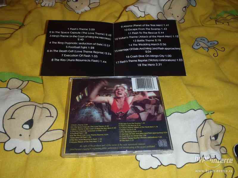 CD Queen Flash Gordon soundtrack hudba k filmu - foto 2