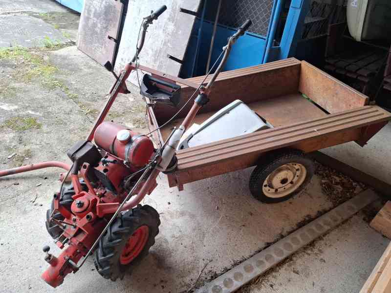 Žací stroj MF 70 s vlekem N35
