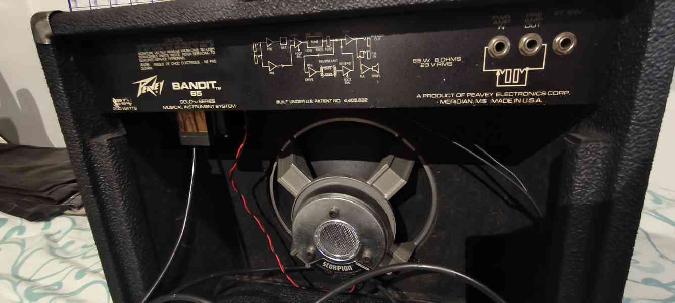 Peavey Bandit 65 a GUYATONE Japan - foto 3