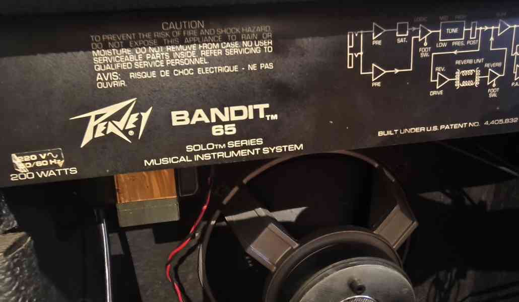 Peavey Bandit 65 a GUYATONE Japan - foto 4