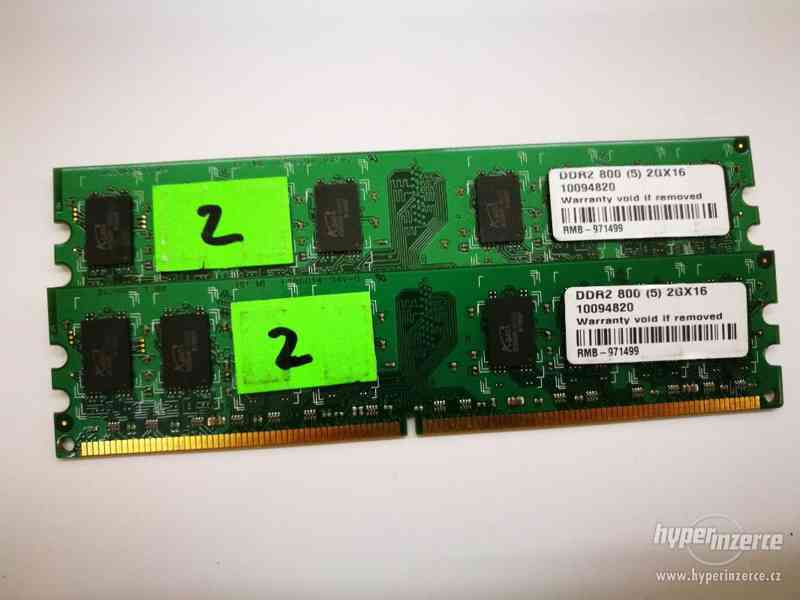 4GB 2x2GB DDR2 800 (5) 2Gx16 10094820 ADATA - foto 1