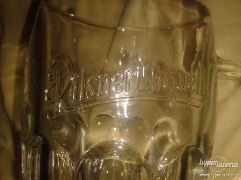 Pivní sklenice Pilsner Urquel + půllitry - foto 4