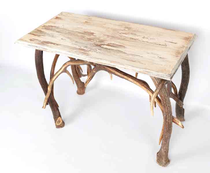 Konferenční stolek z jeleního paroží - foto 2