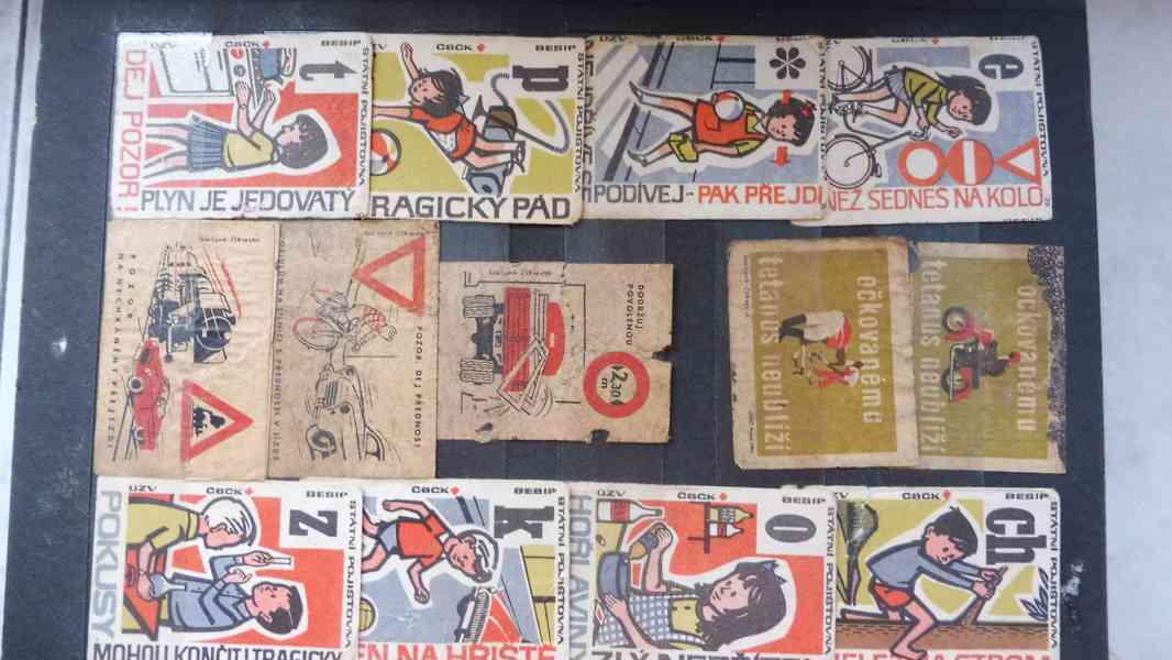 Nálepky z krabiček od sirek - foto 19