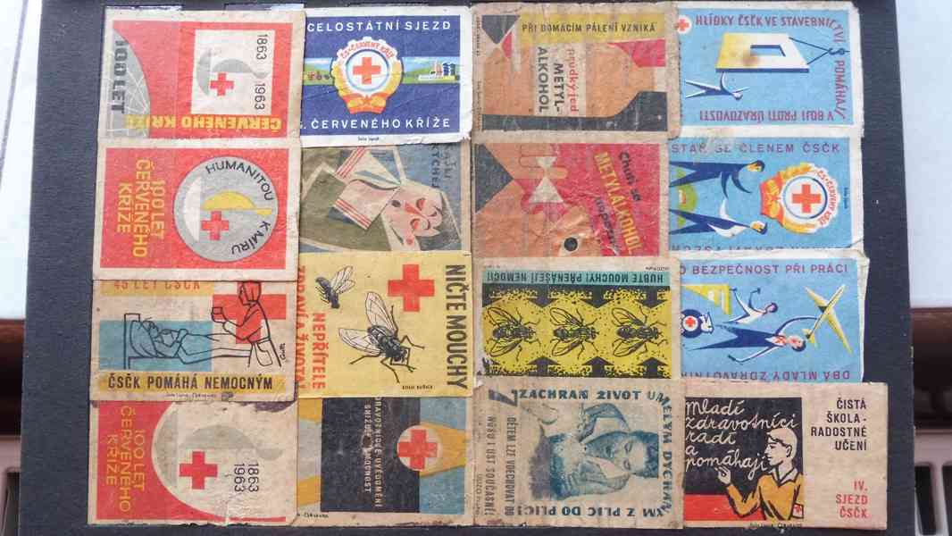 Nálepky z krabiček od sirek - foto 18