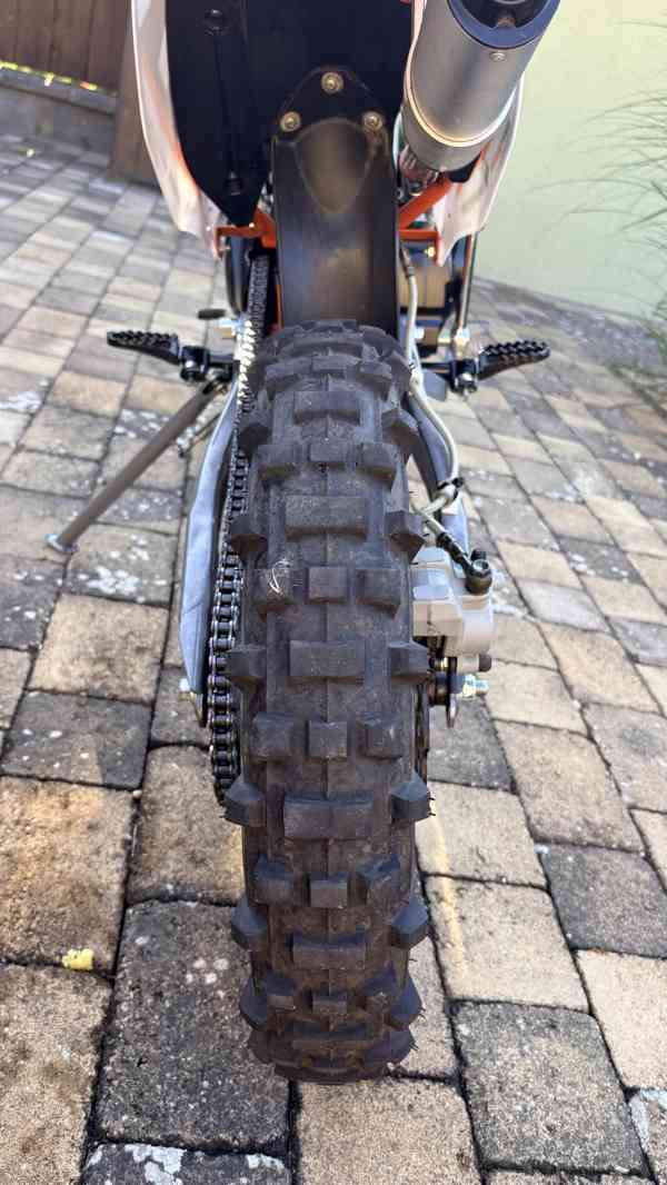 Pitbike Leramotors 125cc zánovní,doložený ser - foto 8