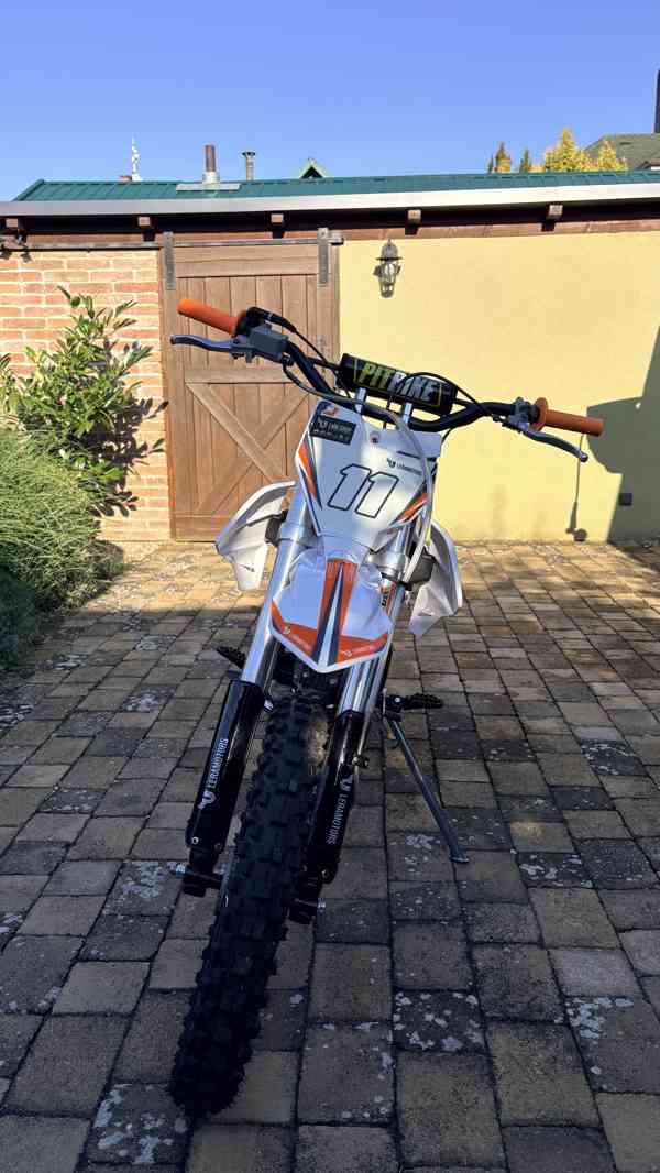 Pitbike Leramotors 125cc zánovní,doložený ser - foto 5