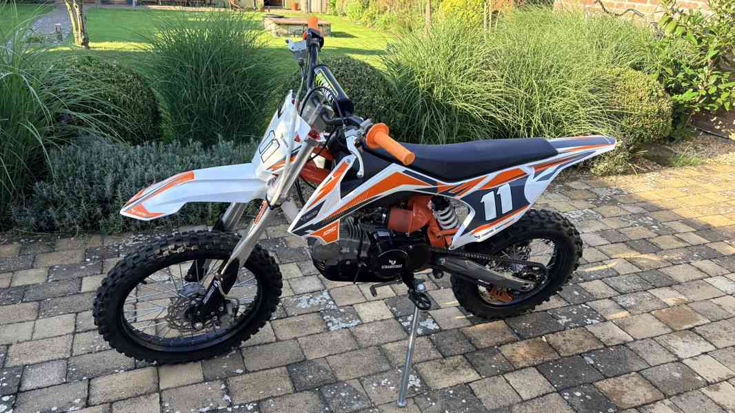 Pitbike Leramotors 125cc zánovní,doložený ser - foto 7
