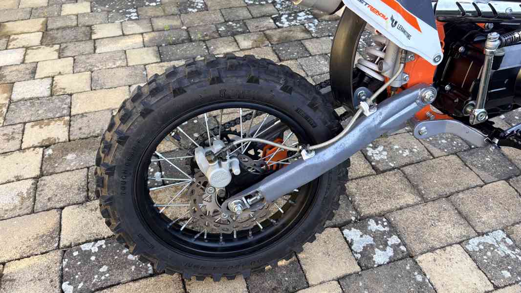 Pitbike Leramotors 125cc zánovní,doložený ser - foto 9