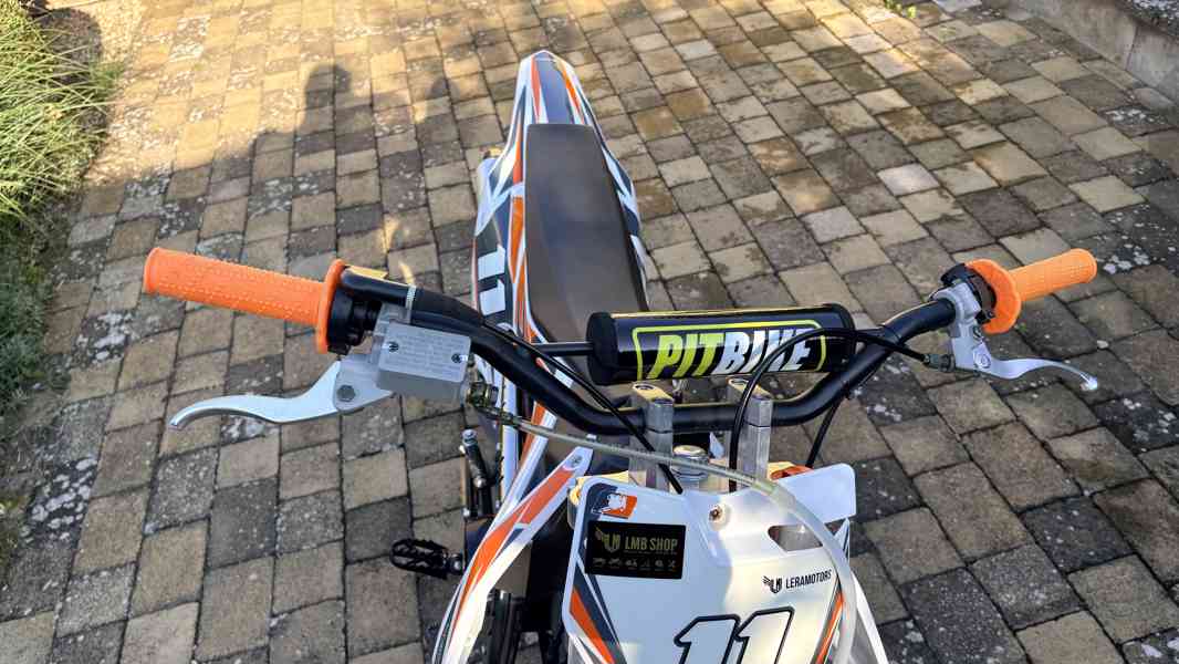 Pitbike Leramotors 125cc zánovní,doložený ser - foto 11