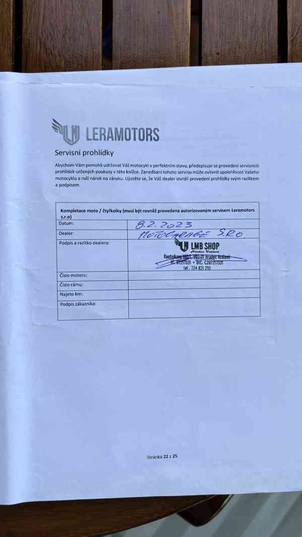 Pitbike Leramotors 125cc zánovní,doložený ser - foto 14