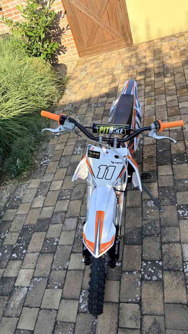 Pitbike Leramotors 125cc zánovní,doložený ser - foto 6