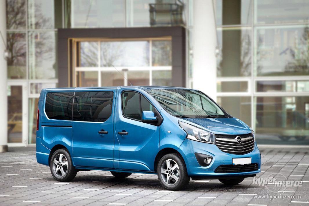 Nové Opel Vivaro Combi 9míst - půjčovna pronájem minivany - foto 1