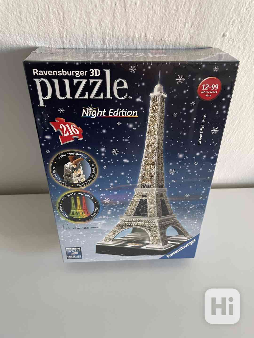 Ravensburger Svíticí 3D puzzle (Eiffelova věž) - foto 1