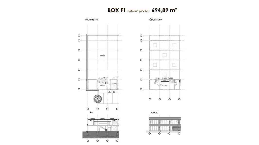 Prodej podnikatelského boxu (F1) 695 m2 na severu Brna - foto 5