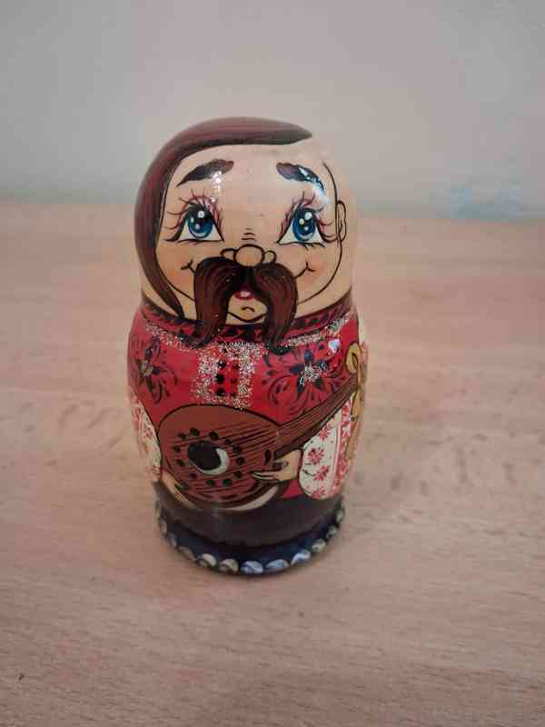 Ručně malované matrjošky – sada 5 ks - foto 1