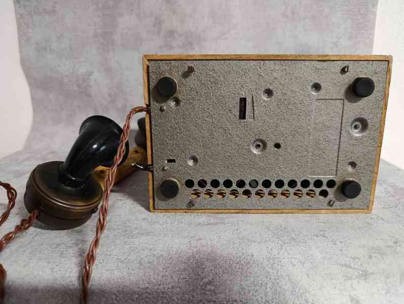 Starý orig.telefon Tesla do sbírky, k dekoraci - foto 10