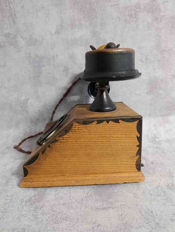 Starý orig.telefon Tesla do sbírky, k dekoraci - foto 4