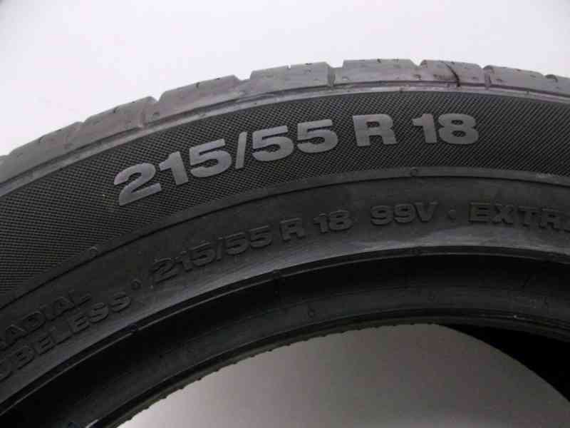 Nové letní pneu 215/55/18 99V CONTINENTAL XL - 4 ks - foto 3