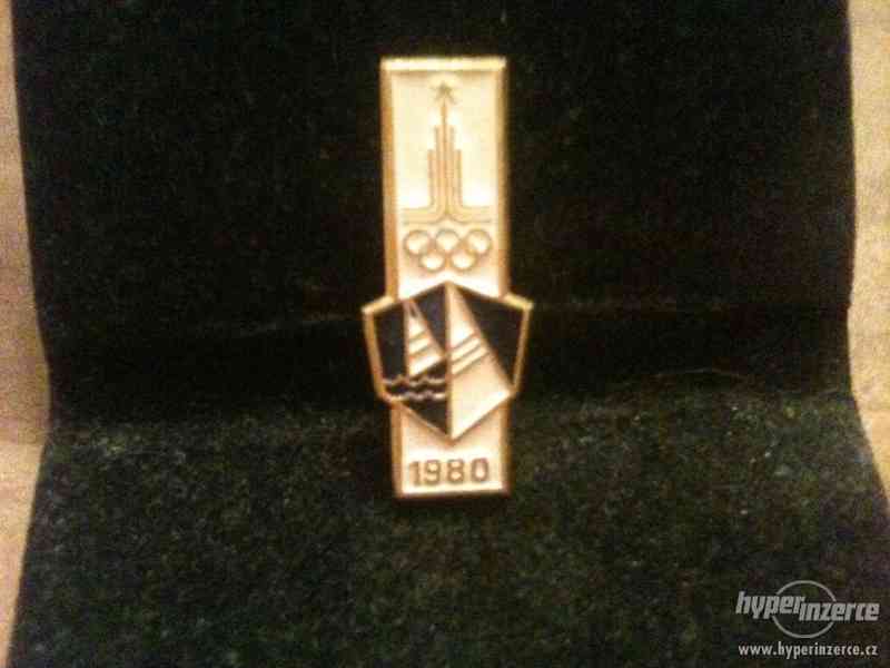 Odznáček olympiáda v Moskvě 1980: - foto 1