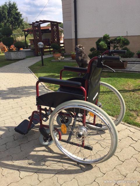 Meyra, skládací invalidní vozík, sedák 43 - foto 1