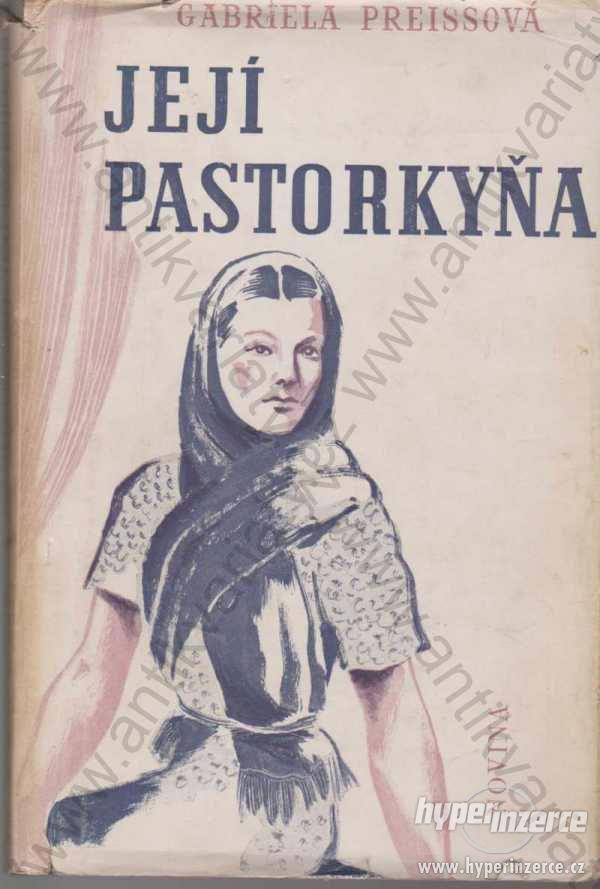 Její Pastorkyňa G. Preissová Novina 1941 dedikace - foto 1