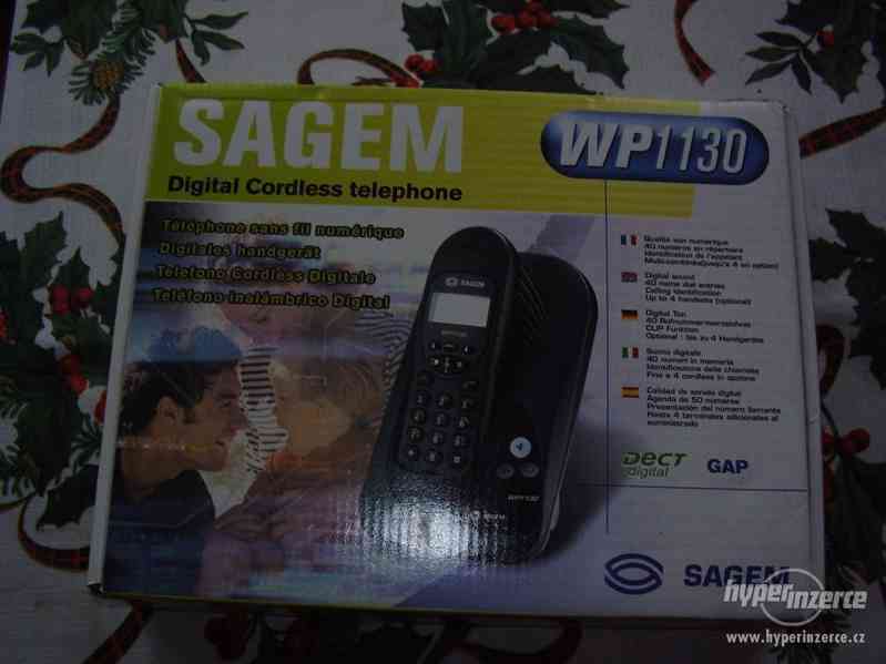 Bezdrátový telefon Sagem WP 1130 - foto 1