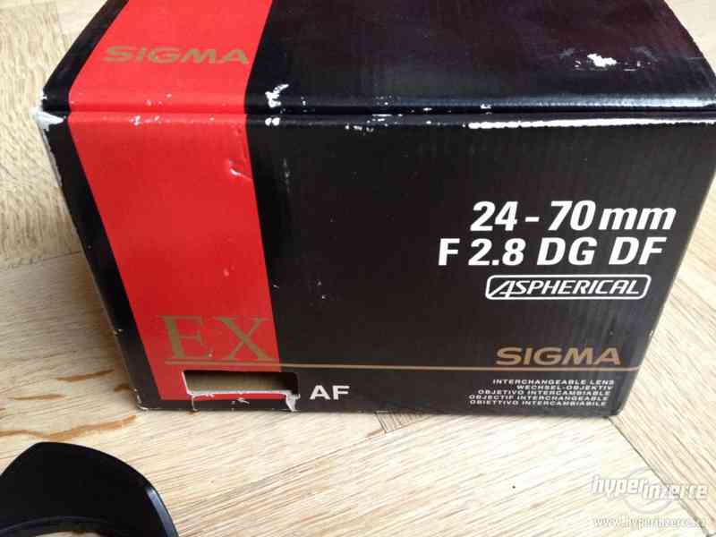 Sigma AF EX 24-70, F2.8 DF DG, K-bajonet Pentax - foto 2