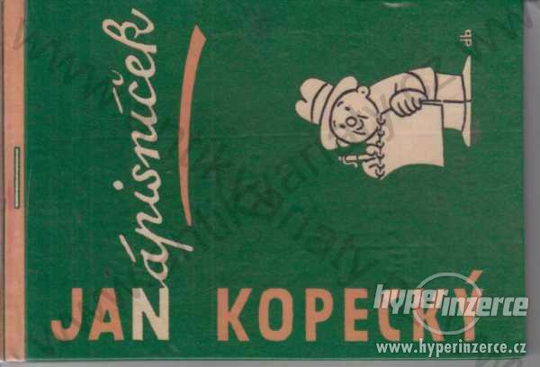 Jan Kopecký Zápisníček 1958 - foto 1