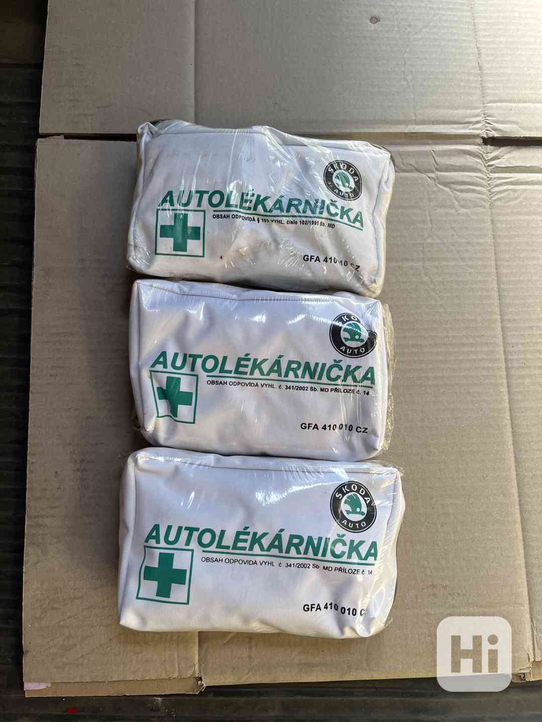 Autolékárna - originál příslušenství ŠKODA 3ks - foto 1