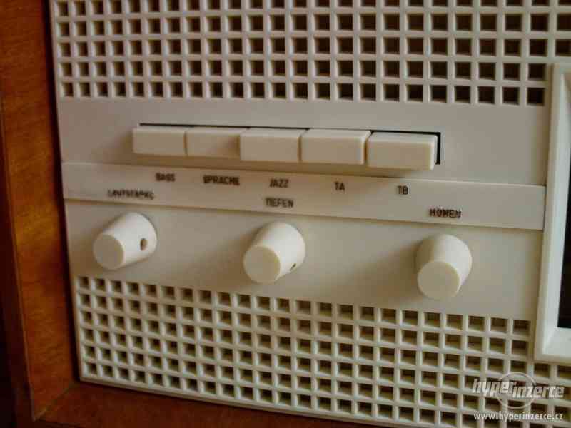 Rádio HALLE ( lampové) - foto 3
