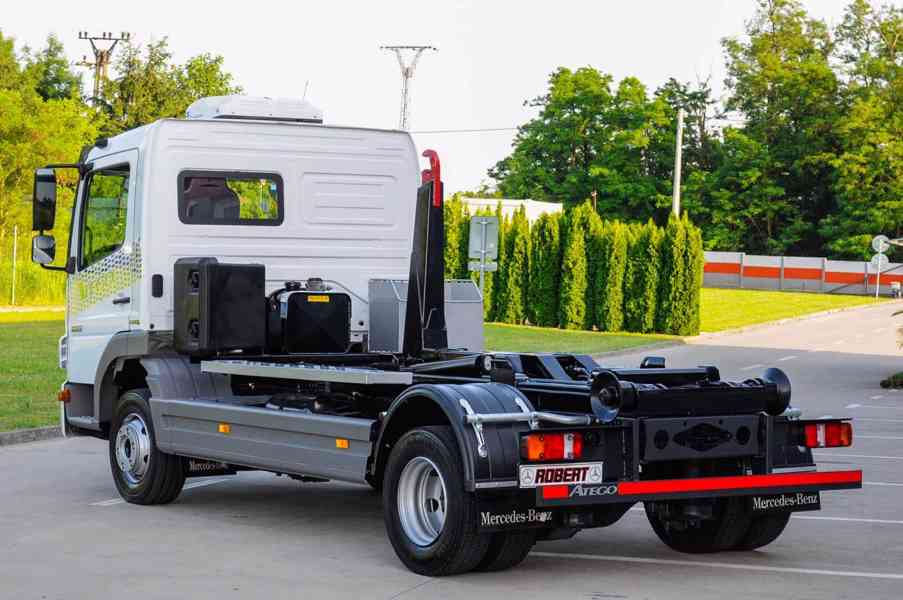 MERCEDES ATEGO 1222 HÁKOVÝ NOSIČ KONTEJNERŮ EURO5 - foto 5