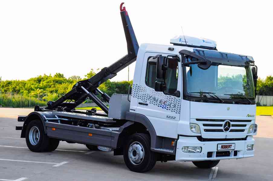 MERCEDES ATEGO 1222 HÁKOVÝ NOSIČ KONTEJNERŮ EURO5 - foto 78