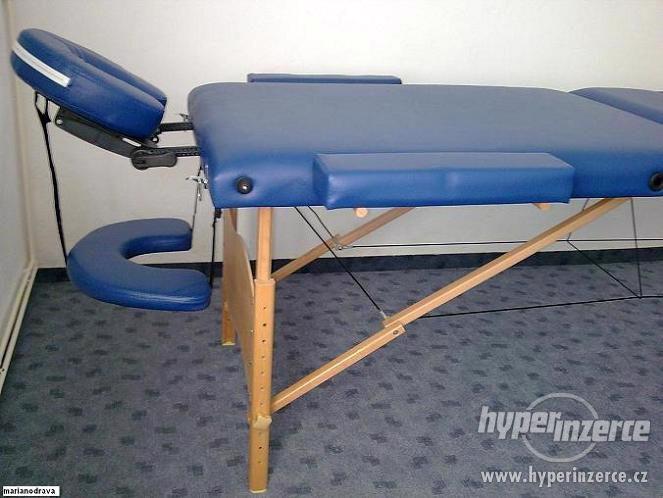 3-ZÓNOVÉ MASÉRSKÉ LEHÁTKO MODRÉ + OCHRANNÝ OBAL - foto 9