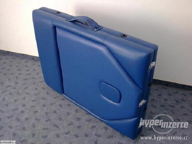 3-ZÓNOVÉ MASÉRSKÉ LEHÁTKO MODRÉ + OCHRANNÝ OBAL - foto 12
