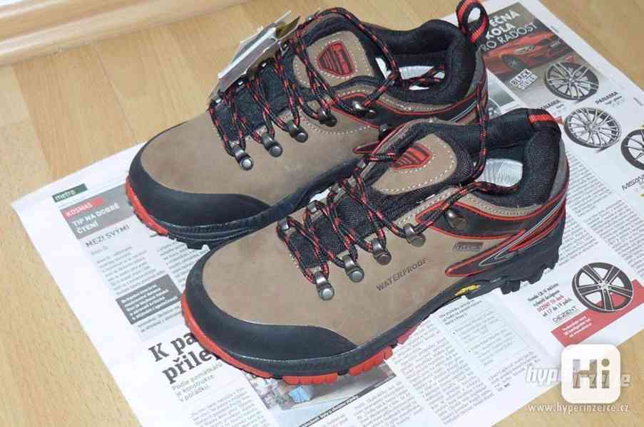 Prodám nové kožené outdoorové boty zn. Alpine PRO, vel. 37
