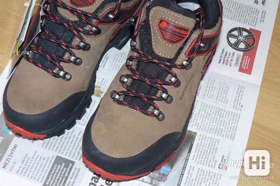 Prodám nové kožené outdoorové boty zn. Alpine PRO, vel. 37 - foto 2