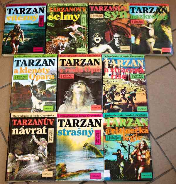 10x TARZAN - prodej sbírky - LEVNĚ !!! - foto 1
