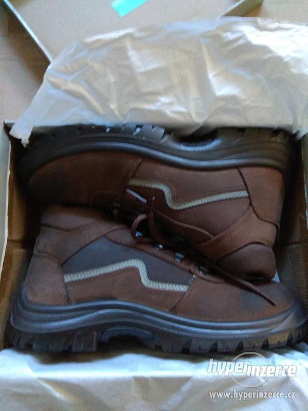 Nové pánské kožené pracovní boty Prabos č. 43 (9) - foto 1