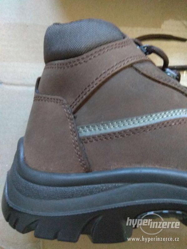 Nové pánské kožené pracovní boty Prabos č. 43 (9) - foto 5