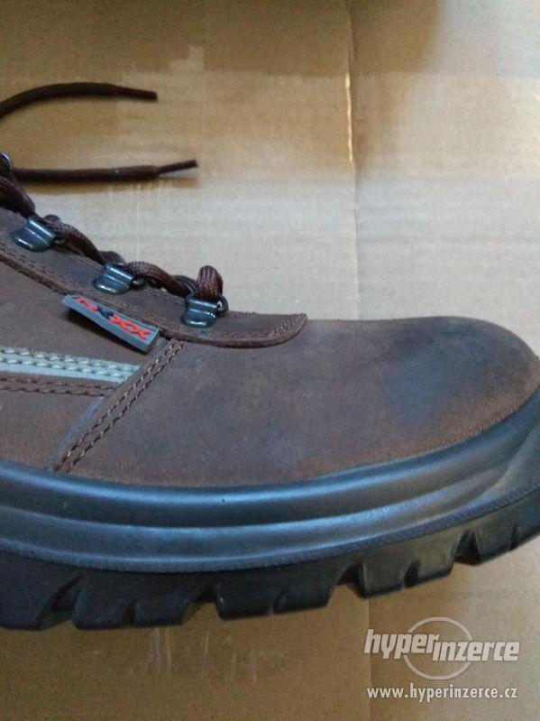 Nové pánské kožené pracovní boty Prabos č. 43 (9) - foto 6