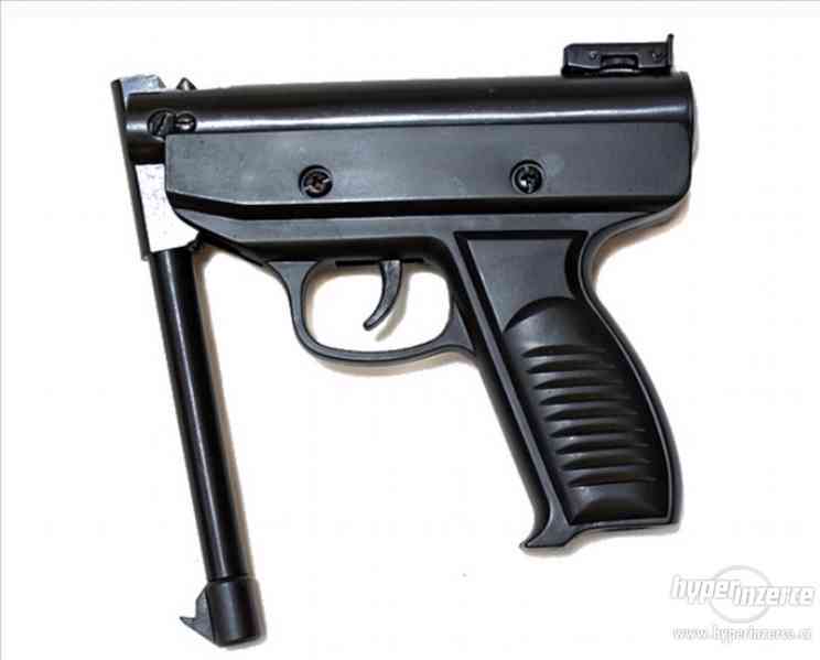 Vzduchovka zlamovací vzduchová pistole cal. 4,5 i 5,5mm nová - foto 2
