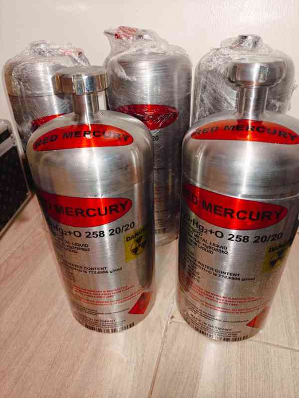 Buy Online Wholesale Red Liquid Mercury 20/20 99.9995% For S - foto 3