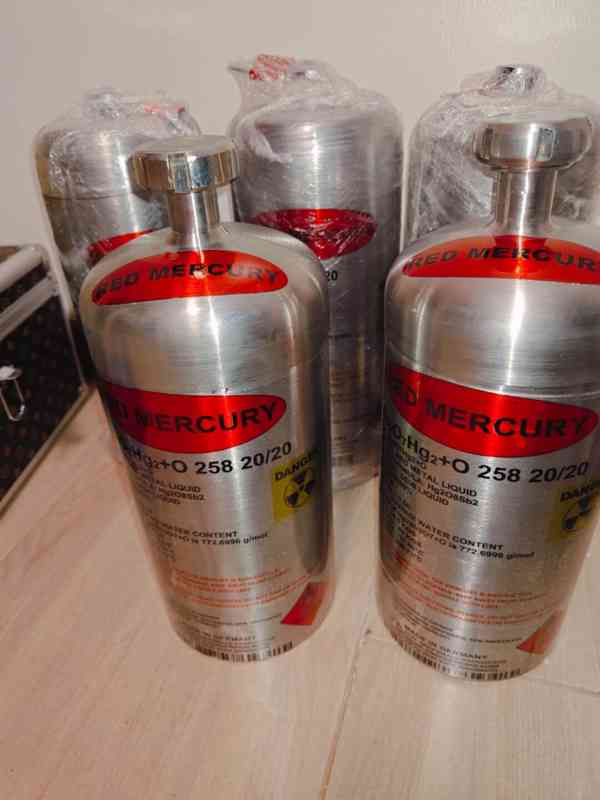 Buy Online Wholesale Red Liquid Mercury 20/20 99.9995% For S - foto 4