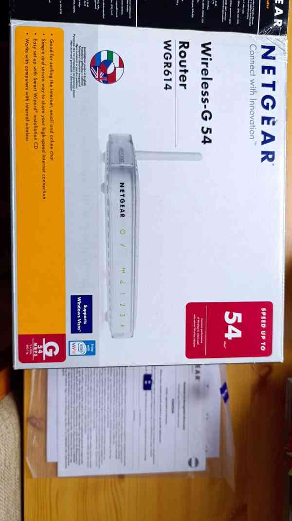 WiFi router Netgear WGR614 - foto 5