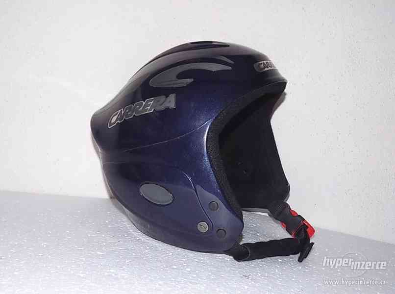 Lyžařská helma S přilba na Snowboard Carrera vel. S 55-56cm - foto 1
